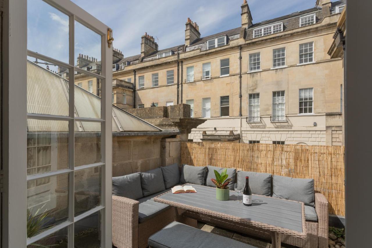 Apartamento Crescent Mews Bath Exterior foto
