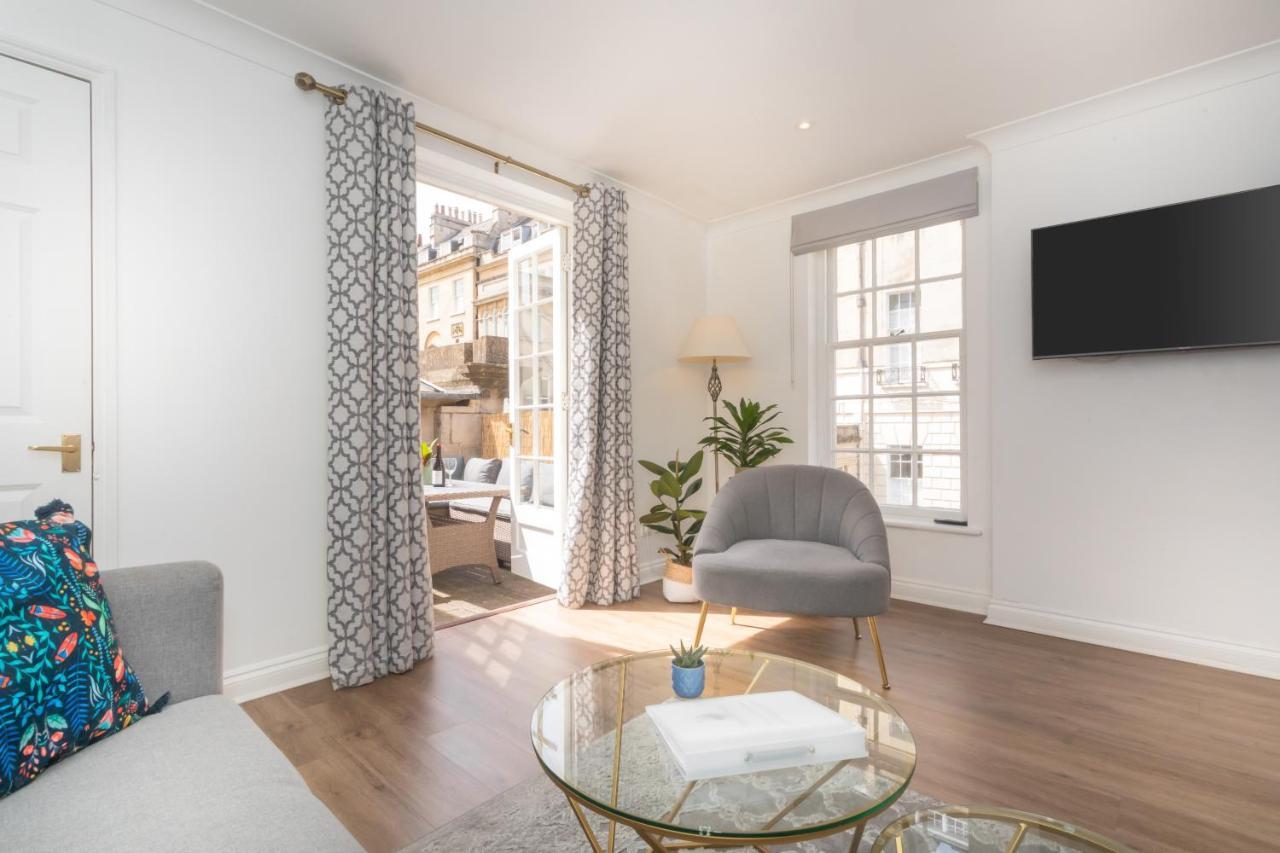 Apartamento Crescent Mews Bath Exterior foto