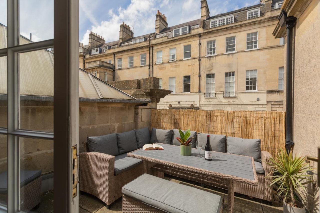 Apartamento Crescent Mews Bath Exterior foto