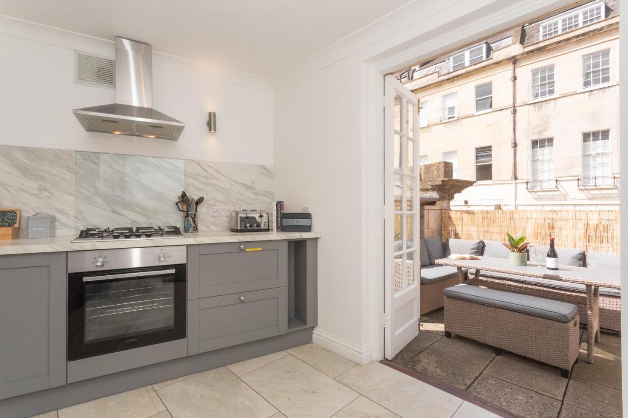 Apartamento Crescent Mews Bath Exterior foto