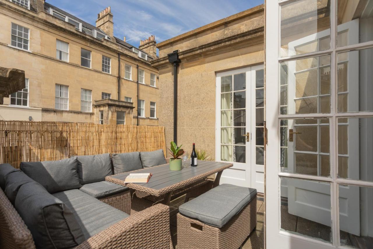 Apartamento Crescent Mews Bath Exterior foto